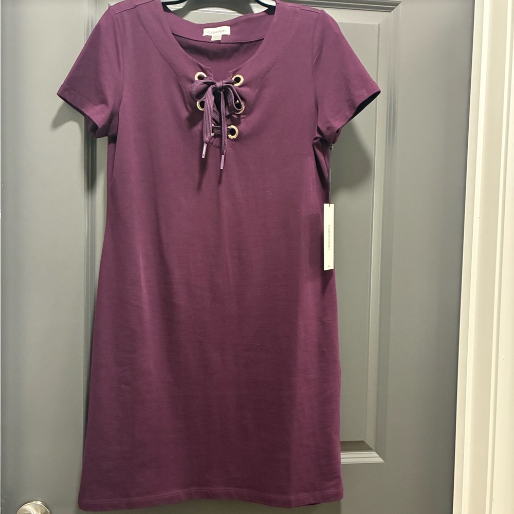 Calvin Klein Deep Purple Dress
